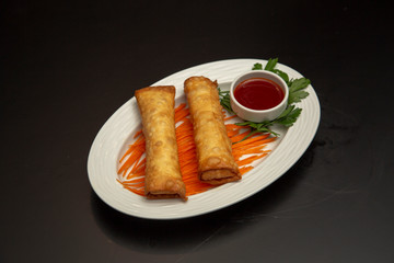 chinese pastry stock photo