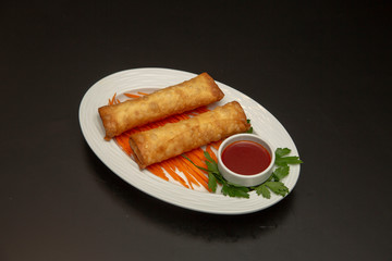 chinese pastry stock photo