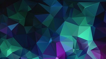 Abstract Color Polygon Background Design, Abstract Geometric Origami Style With Gradient