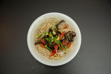 pasta with chinese cuisine