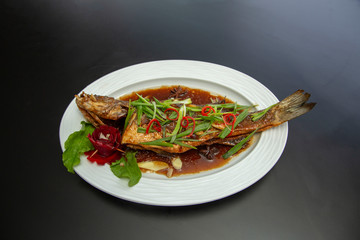 fish meal from chinese cuisine