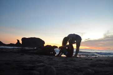 Tunco Beach Sunset Romantic