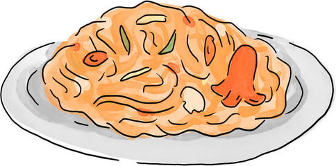 料理　ナポリタン