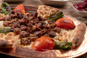 Shish kebab stock photo