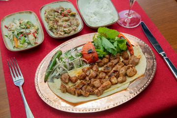 grill meat from turkish cuisine