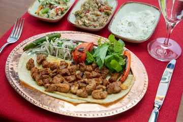 grill meat from turkish cuisine
