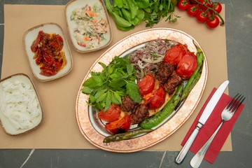 grill meat from turkish cuisine