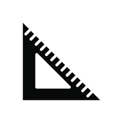 Ruler icon , horizontal vector template logo design emblem isolated illustration, outline solid background white