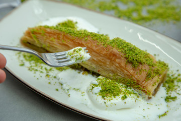 havuc dilmi dessert  from turkish cuisine