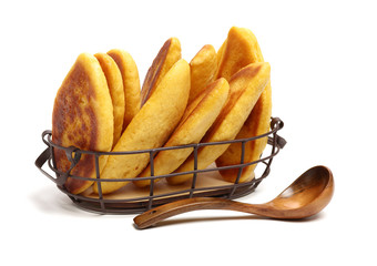 Chinese Cake on white background 