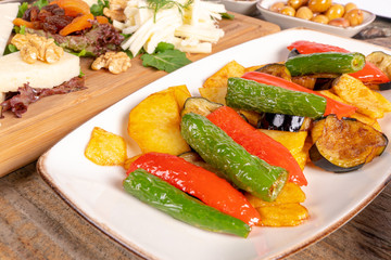 Trukish breakfast from turkish cuisine