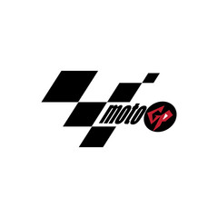 symbol of a vector motorcycle racing tournament design