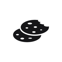 Cookies icon design isolated on white background. vector illustration