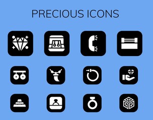 precious icon set