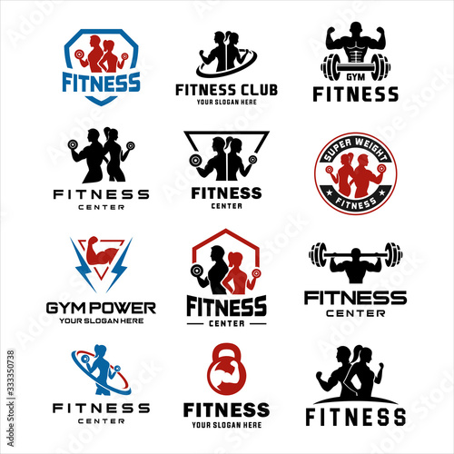 Set Of Fitness Center Logo Sport And Fitness Logo Design Gym Logo Icon Design Vector Stock Fitness Idea Logo Design Inspiration Wall Mural Erick Studio Set Of Fitness Center Logo Sport And Fitness Logo Design Gym Logo Icon Design Vector Stock Fitness Idea Logo Design Inspiration Wall Mural Erick Studio