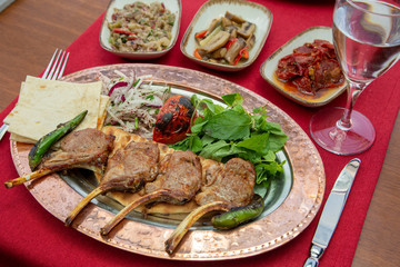 beef steak from turkish cuisine