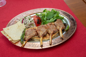beef steak from turkish cuisine