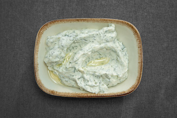 various appetizers from turkish cuisine