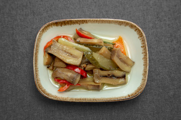 various appetizers from turkish cuisine