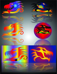 set of design elements