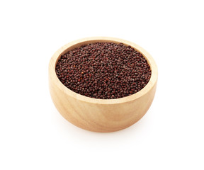 mustard brown isolated on a white background