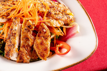 chicken salad from turkish cuisine