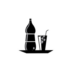 vector illustration of alcoholic cold drink design