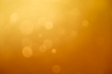 abstract golden bokeh background for summur concept