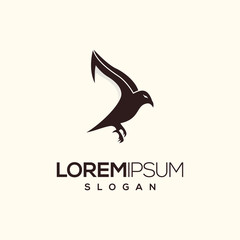 bird logo design vector abstract illustrator modern