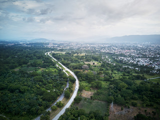 Segundo Anillo periferico en la ciudad de San Pedro Sula