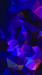 Abstract Color Polygon Background Design, Abstract Geometric Origami Style With Gradient
