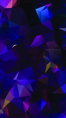 Abstract Color Polygon Background Design, Abstract Geometric Origami Style With Gradient