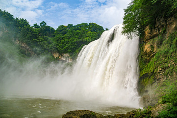 Huangguoshu waterfall in Guizhou, China