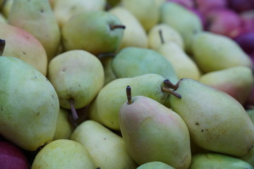 Fresh Organic pear stock photo