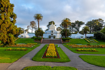 Obraz premium Early Morning from the Golden Gate Park