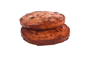 sausage isolated on white background