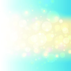 Fototapeta na wymiar Abstract Bokeh Light Colorful Vector Background