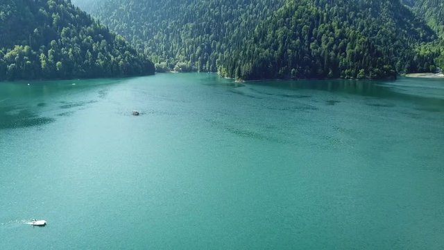 25.07.2018 Lake Ritsa Abkhazia shooting height.