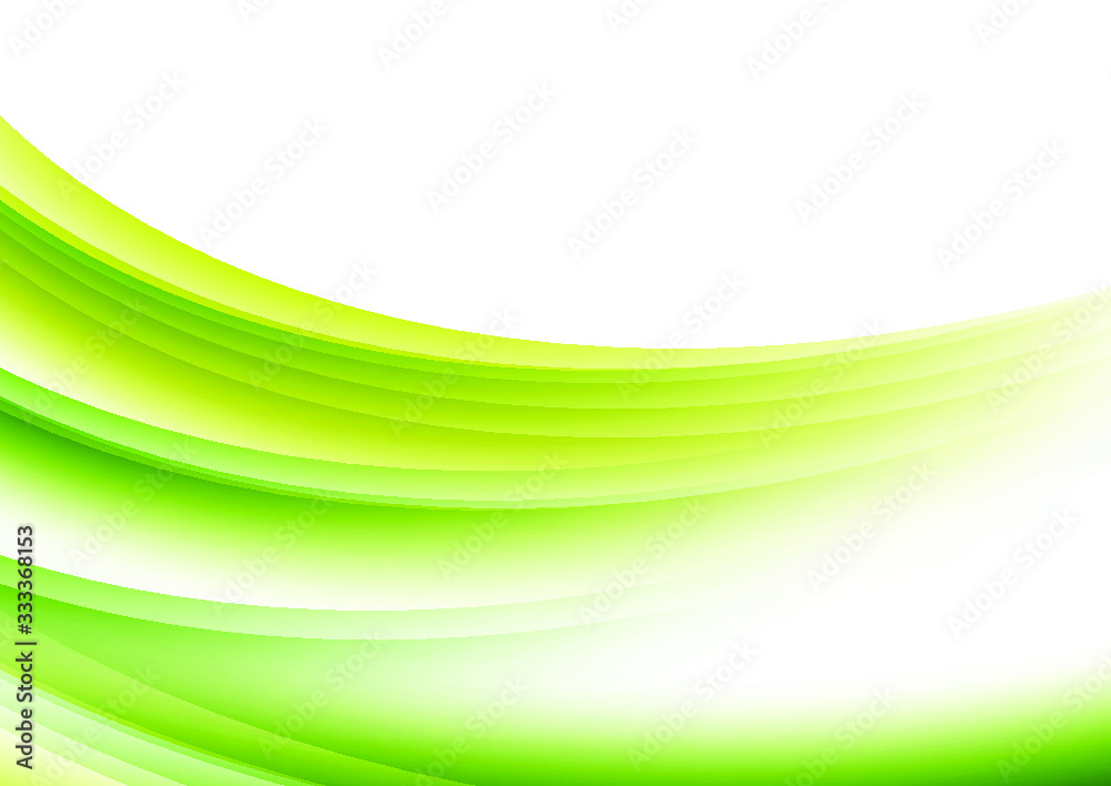 Wall mural abstract curves background