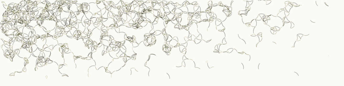 Procedural Art Network Mesh background illustration
