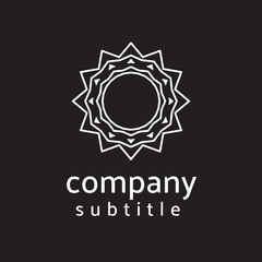 Fototapeta premium ornament logo