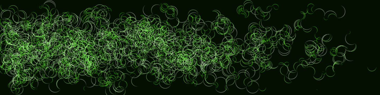 Procedural Art Network Mesh background illustration