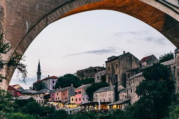 Papier Peint photo Stari Most Mostar, Bosnia & Herzegovina
