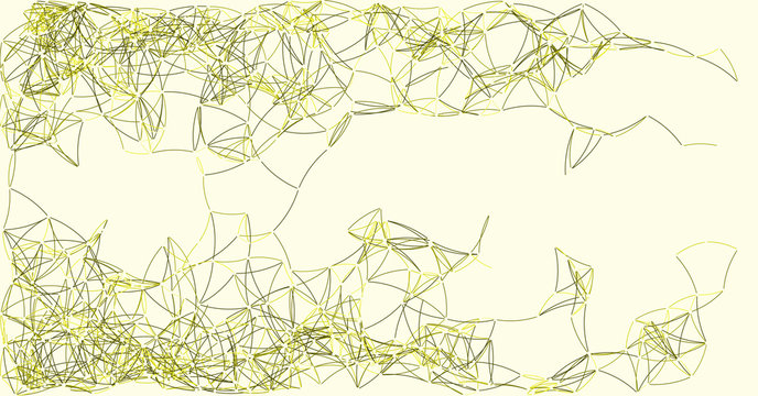 Procedural Art Network Mesh background illustration