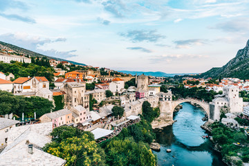 Fototapeta na wymiar Mostar, Bosnia & Herzegovina