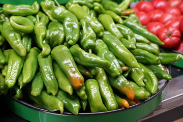 Full frame pepper stock photo