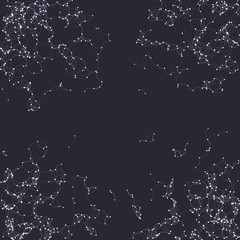 Procedural Art Network Mesh background illustration