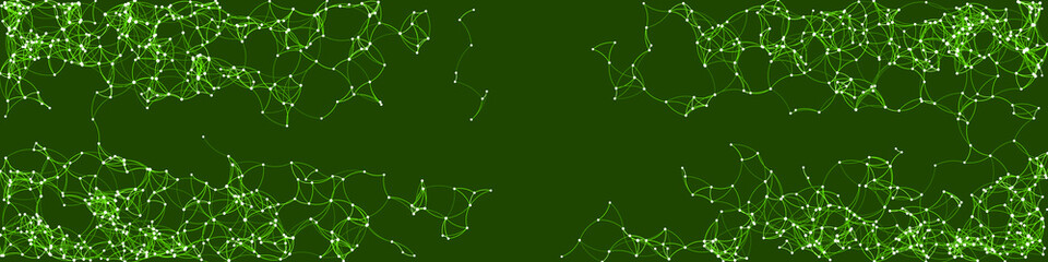 Procedural Art Network Mesh background illustration