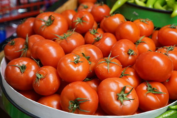 full frame tomato stock photo