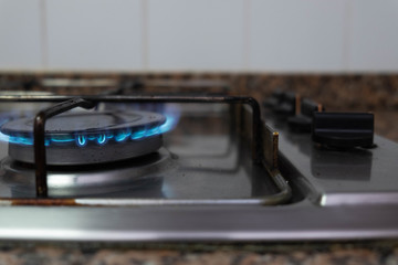  Burning kitchen burners